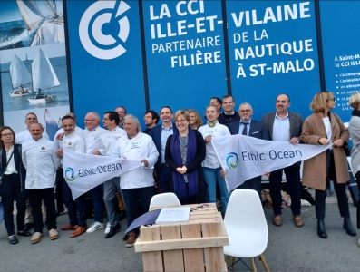 Signature de la charte entre la CCI Ille-et-Vilaine et Ethic Ocean Signature de la charte entre la CCI Ille-et-Vilaine et Ethic Ocean