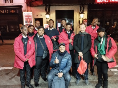 Au Bouddha Bar, avec Pascal Légitimus