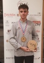 Matéo Attard, sacré Meilleur Apprenti de France Chocolatier Confiseur 2022