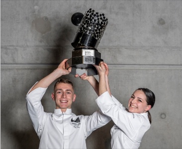 1er prix Concours Cuisine – Pâtisserie : CFA Médéric de Paris, Sibyle Bertho et Paul Turco