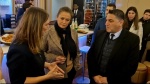Double visite ministérielle au lycée hôtelier Guillaume Tirel de Paris