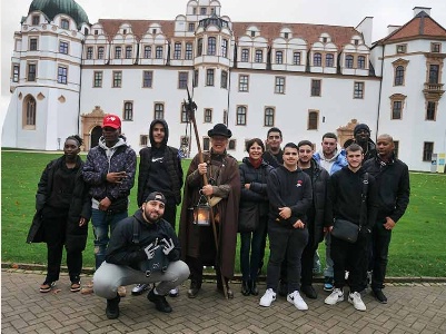 la classe de 2ème année CAP du CEPROC en allemagne la classe de 2ème année CAP du CEPROC en allemagne