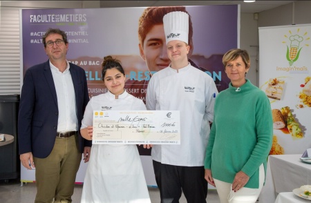Chaden Ziadeh et Yoann Banzet de l'Institut Paul Bocuse,