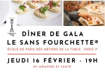 Dîner de gala « Le sans Fourchette » jeudi 16 février à l'EPMT