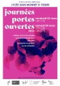 Le lycée Jean Monnet à Yzeure ouvre ses portes les 03 et 04 mars