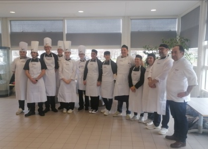 Les candidats et encadrants de ce premier concours en interne