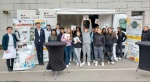 Les élèves du lycée de Largentière animent le Foodtruck de l'orientation
