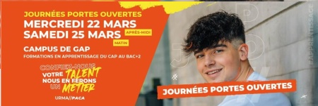 Journée Portes Ouvertes les 22 Mars et 25 Mars 2023 Journée Portes Ouvertes les 22 Mars et 25 Mars 2023