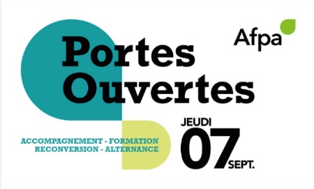 Journée Portes Ouvertes dans tous les centres Afpa le 7 septembre Journée Portes Ouvertes dans tous les centres Afpa le 7 septembre