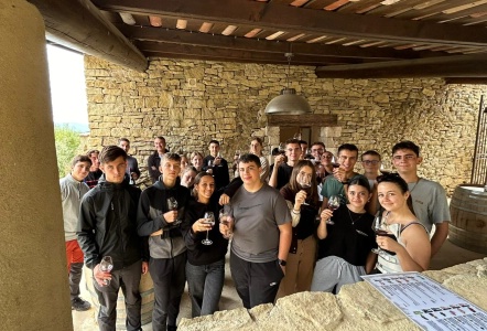 1 STHR du Lycée Paul Arène au domaine de Châteauneuf Val Saint Donat
