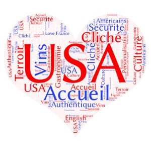 Accueil des touristes américains en France. Accueil des touristes américains en France.