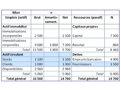 Bilan financier de la SARL Painmania après un an d'activité. Bilan financier de la SARL Painmania après un an d'activité.