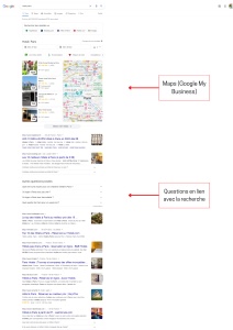 Résultats d'une recherche 'Hôtel Paris'