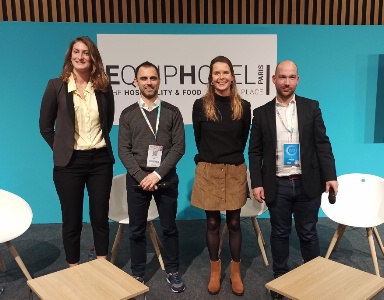 De gauche à droite : Clémentine Barillé, Nicolas Dussart, Blandine Schraen et Christophe Pereira De gauche à droite : Clémentine Barillé, Nicolas Dussart, Blandine Schraen et Christophe Pereira