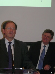 Hervé Novelli et Jean Lavergne. Hervé Novelli et Jean Lavergne.