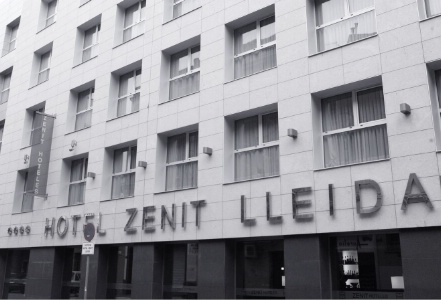 L'Hôtel Zenit de Lleida, l'un des trois établissements de l'enseigne en Catalogne.