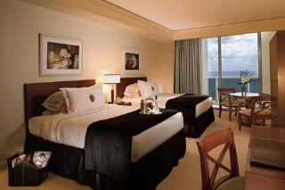 Une suite de luxe de l'hôtel.