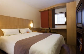Chambre de l’hôtel Ibis Moscou.