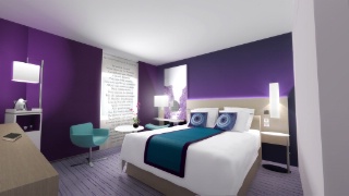La future chambre du Mercure Marseille Centre.