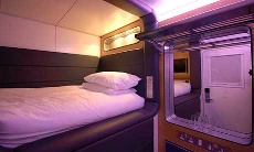 Une chambre Yotel.