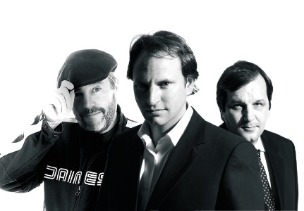 Philippe Stark, Alexandre Allard et Sylvain Ercoli. Philippe Stark, Alexandre Allard et Sylvain Ercoli.