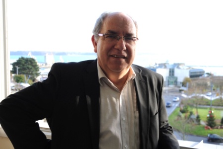 André Pertron, président du club des hôteliers Pointe Bretagne et organisateur de la rencontre nationale. André Pertron, président du club des hôteliers Pointe Bretagne et organisateur de la rencontre nationale.
