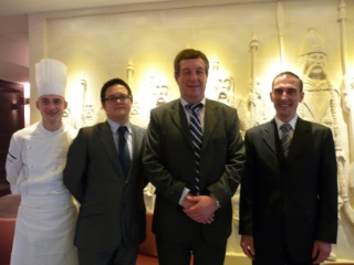 Jean-Christophe Augé, Cédric Hennion, Yves Dupont, Jean-Gérald Berthier