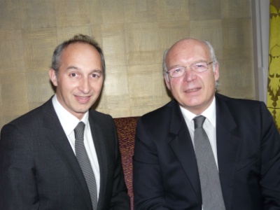 Pascal Donat et Patrick Jacquier, les deux co-présidents. Ce dernier explique : “nous voulons être force de proposition pour le groupe Accor, et nous obtiendrons cette légitimité avec cette représentativité.” Pascal Donat et Patrick Jacquier, les deux co-présidents. Ce dernier explique : “nous voulons être force de proposition pour le groupe Accor, et nous obtiendrons cette légitimité avec cette représentativité.”