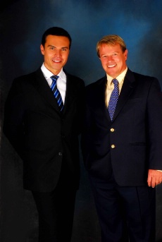Jean François Mourier (à gauche), et Bruno Pérez.