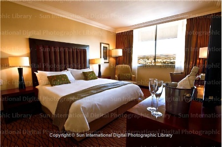 Suite supérieure du Kalahari Sands Hotel & Casino. Suite supérieure du Kalahari Sands Hotel & Casino.