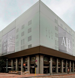 L'hôtel Armani, à Milan. L'hôtel Armani, à Milan.