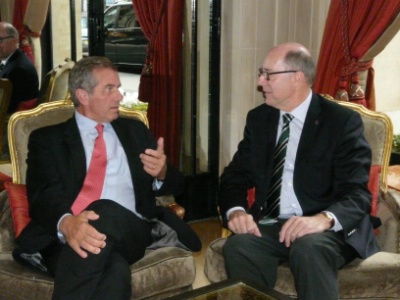 Michel Fernet et Peter Bierwirth, les deux coprésidents de l'EHMA. Michel Fernet et Peter Bierwirth, les deux coprésidents de l'EHMA.
