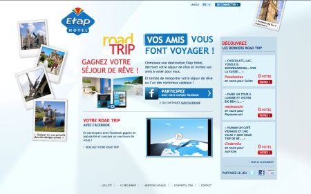 Jeu concours Etap Hotel Road Trip. Jeu concours Etap Hotel Road Trip.