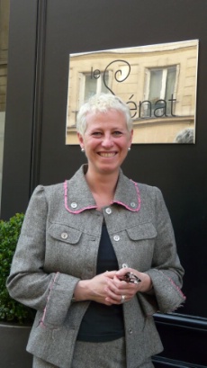 Catherine Bracon, propriétaire de l'hôtel Le Sénat.