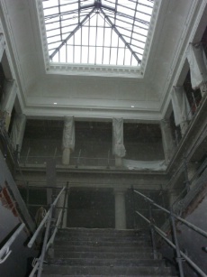 le palais de justice de Nantes, en contruction.