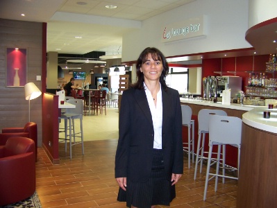 Florence Gandon est la directrice de ce nouveau Campanile de la région lyonnaise Florence Gandon est la directrice de ce nouveau Campanile de la région lyonnaise