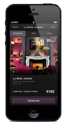 HotelTonight a déjà séduit des hôtels prestigieux comme la Belle Juliette.