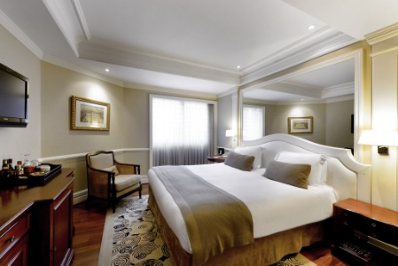 Une chambre du Grand Mercure São Paulo Ibirapuera