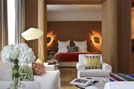 Une des suites de l'hôtel. Une des suites de l'hôtel.
