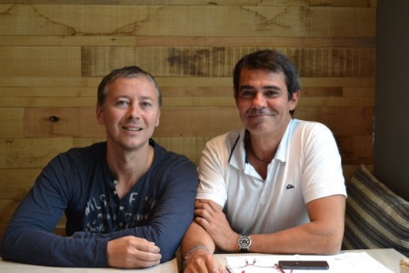 Philippe Vaurs et Christophe Sauvage, les deux fondateurs du groupe Elegancia.