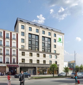 Le futur Holiday Inn de Saint-Ouen, aux portes de Paris. Le futur Holiday Inn de Saint-Ouen, aux portes de Paris.