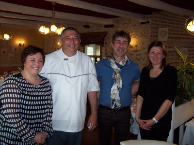 De gauche à droite : Maire-Paule Faugeras, Frédéric Chambraud, Alain Bekaert et Myriam Barbeaud. De gauche à droite : Maire-Paule Faugeras, Frédéric Chambraud, Alain Bekaert et Myriam Barbeaud.