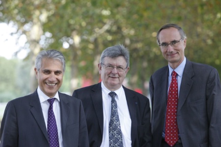 De gauche à droite : Philippe Marguet (directeur général), Jean Lavergne (président du directoire) et Stéphane Barrand (directeur général adjoint). De gauche à droite : Philippe Marguet (directeur général), Jean Lavergne (président du directoire) et Stéphane Barrand (directeur général adjoint).