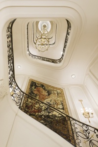 L'escalier d'honneur.