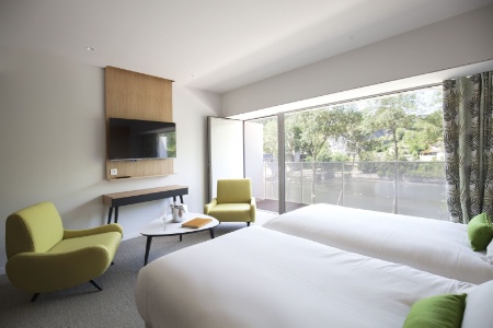 Chambre avec vue.