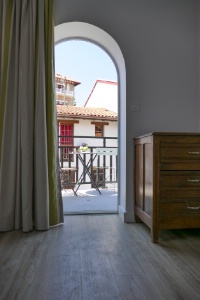 La terrasse de la junior suite.