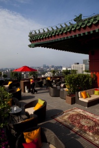 La vue du bar.