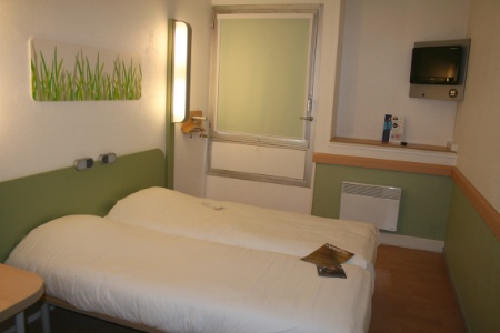 L'Ibis Budget de Thiers (Puy-de-Dôme) compte 43 chambres.