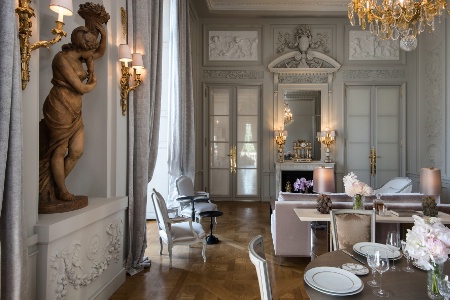 Le salon Marie Antoinette.