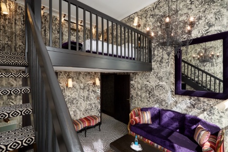 Une junior suite duplex.